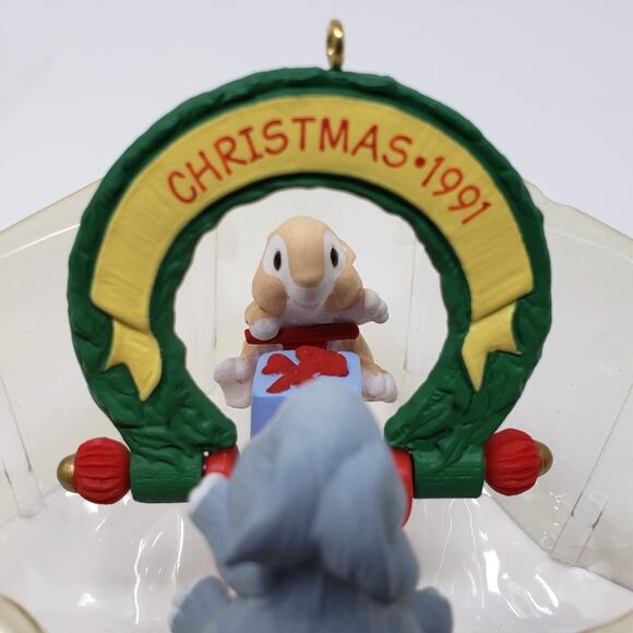 Hallmark 1991 Friends are Fun Handcrafted Keepsake Holiday Christmas Ornament - Picture 4 of 7